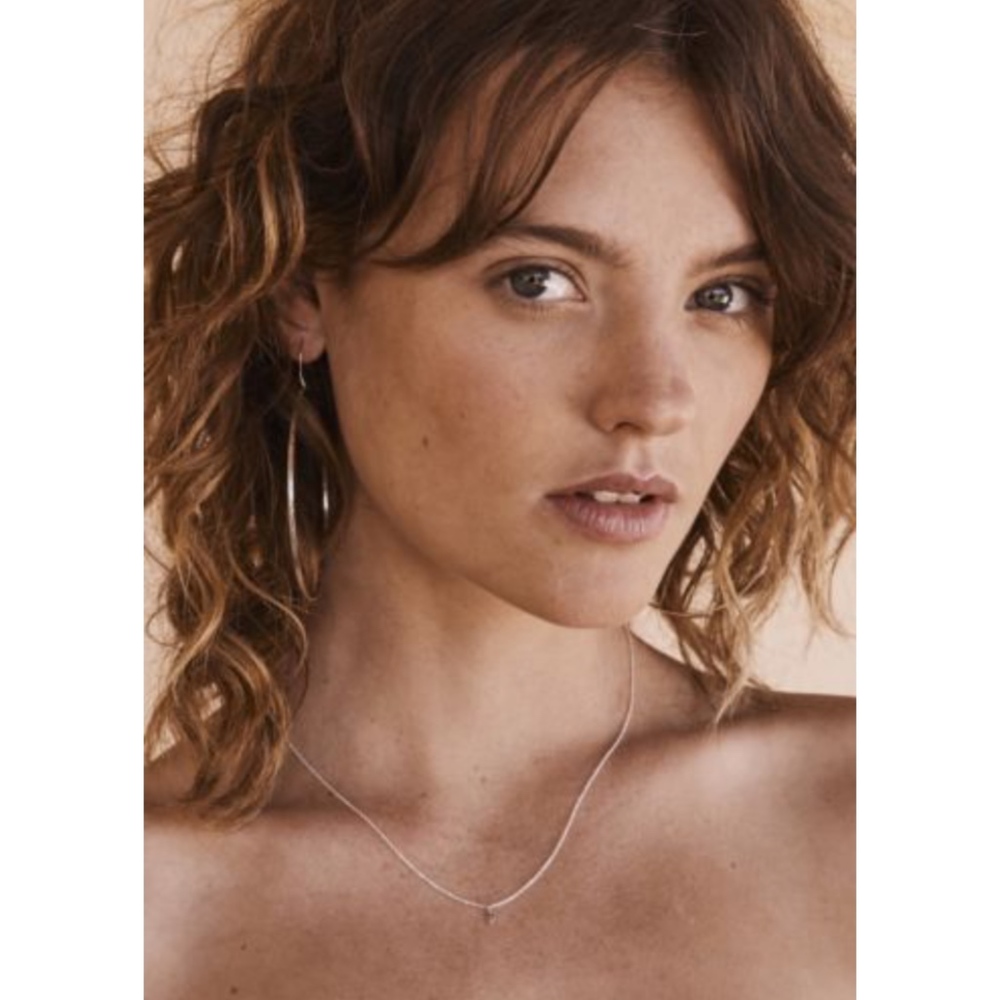 AUGUSTE Single Star Charm necklace - Silver